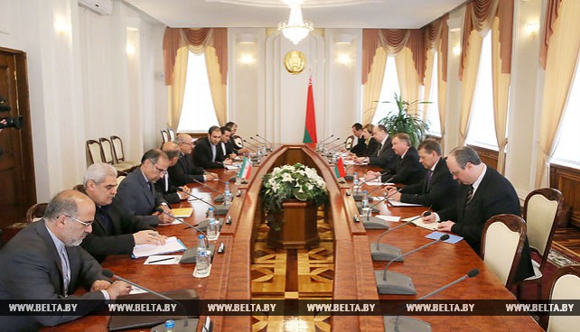 Кобяков встретился с министром промышленности, шахт и торговли Ирана