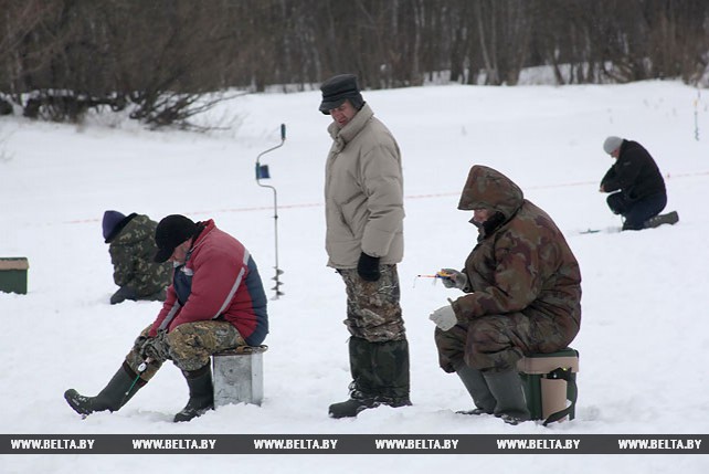 В Гомеле прошли областные соревнования по спортивному лову рыбы на мормышку