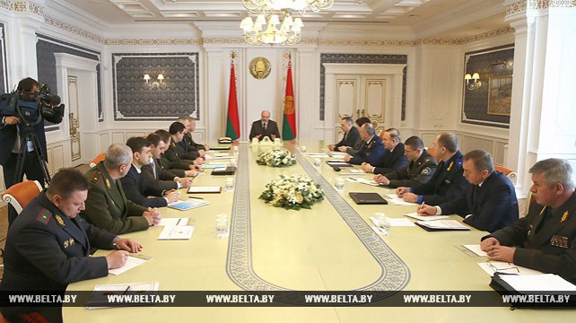 Лукашенко провел совещание по вопросам обеспечения общественной безопасности