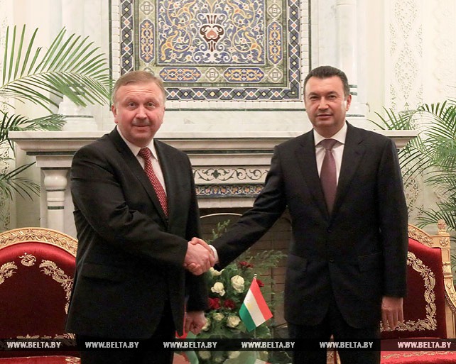 В Душанбе состоялась встреча премьер-министров Беларуси и Таджикистана