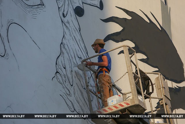 В Минске проходит стрит-арт фестиваль Vulica Brasil
