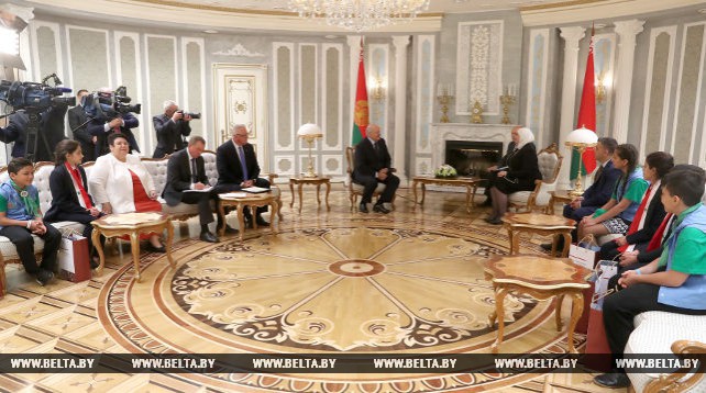 Лукашенко встретился с министром социальных вопросов и труда Сирии Римой аль-Кадери
