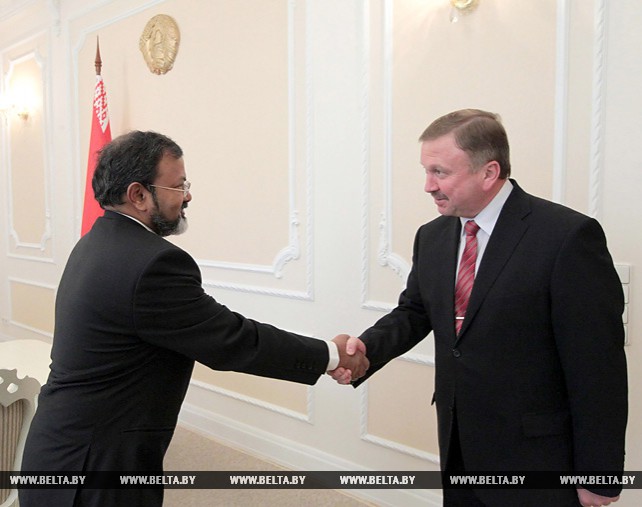 Кобяков встретился в Минске с Чрезвычайным и Полномочным Послом Индии в Беларуси