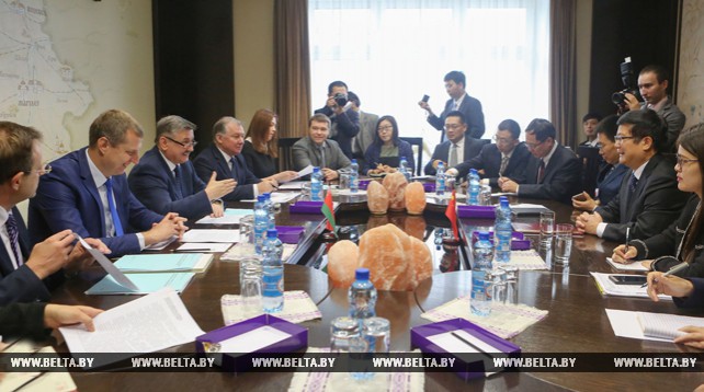 Владимир Зиновский встретился с делегацией Министерства коммерции Китая