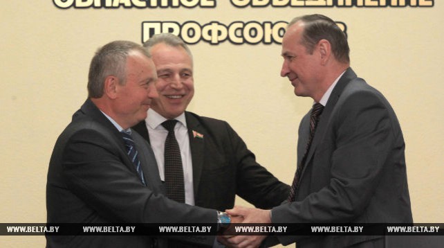 Орда представил нового председателя Могилевского областного объединения профсоюзов активу