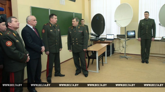 В Белорусской государственной академии связи открыта военная кафедра