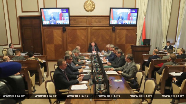 Расширенное заседание Совета Министров прошло в Минске