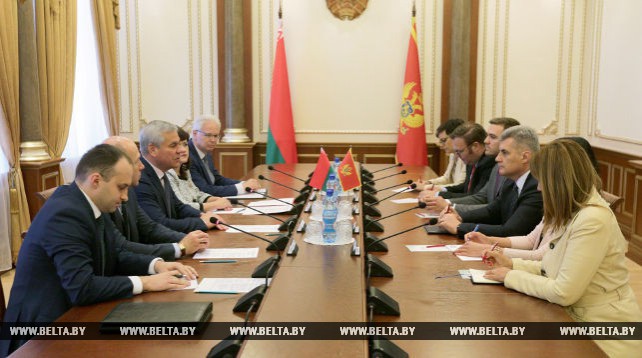 Андрейченко встретился с председателем парламента Черногории