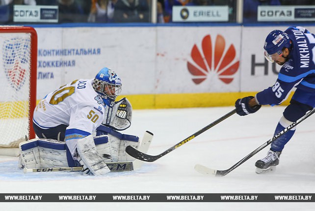 Хоккеисты минского "Динамо" одержали уверенную победу над "Барысом"