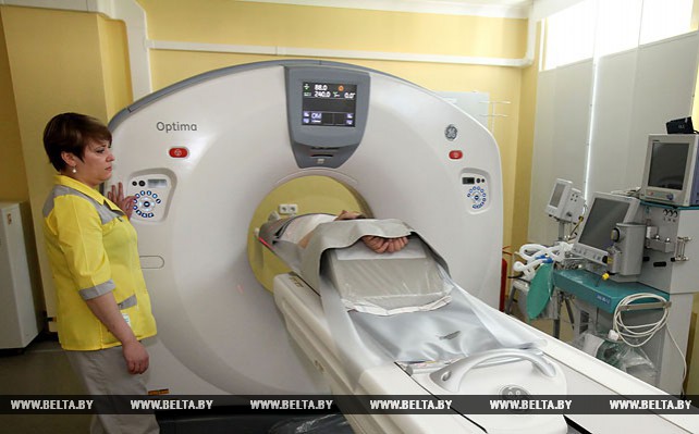 Новый компьютерный томограф установлен в Новополоцкой центральной городской больнице