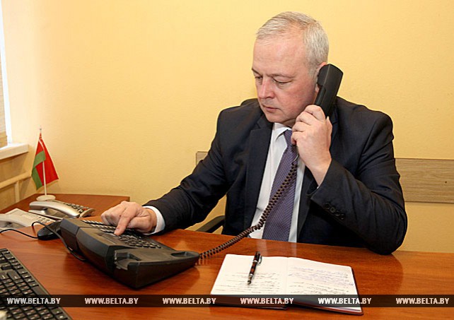 Заместитель председателя Витебского горисполкома провел прямую телефонную линию