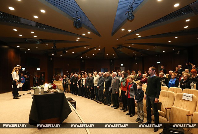 Церемония ко Дню памяти Катастрофы и героизма европейского еврейства прошла в Минске