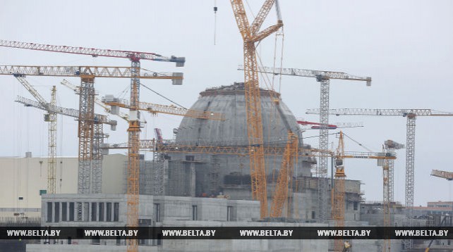 На БелАЭС готовятся к монтажу корпуса реактора