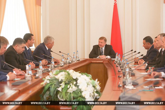 Кобяков встретился с министрами внутренних дел стран СНГ