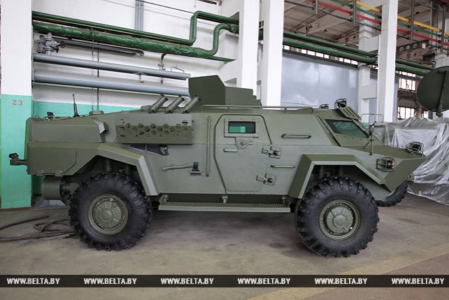 Бронированная машина "Кайман" поступит на вооружение белорусской армии