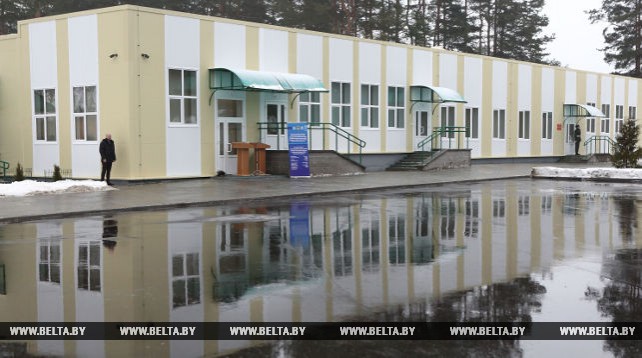 Новое здание учебного центра Института пограничной службы построено по проекту ЕС-ПРООН