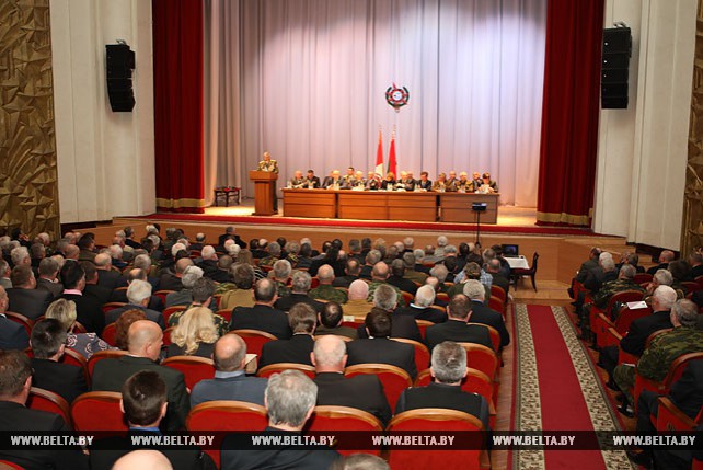 IX съезд Белорусского союза ветеранов войны в Афганистане прошел в Минске