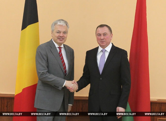 Макей провел переговоры с заместителем премьер-министра - министром иностранных дел Бельгии Дидье Рейндерсом