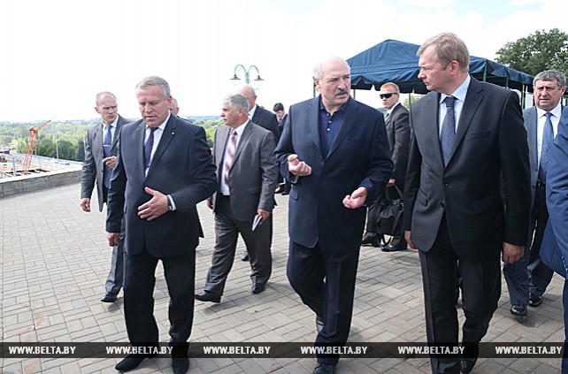 Лукашенко требует добавить лоска и гармонии в градостроительный план Могилева
