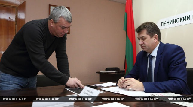 Ровнейко провел прием граждан в Гродно