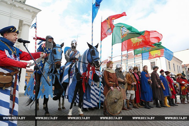 Фестиваль "Рыцарство во все времена" прошел в Минске