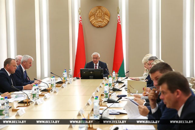 Расширенное заседание Президиума Совета Республики Национального собрания Республики Беларусь прошло в Минске
