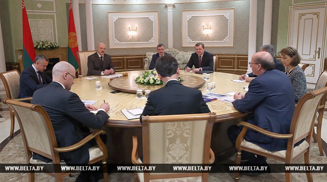 Лукашенко встретился с первым вице-президентом ЕБРР Филиппом Беннеттом