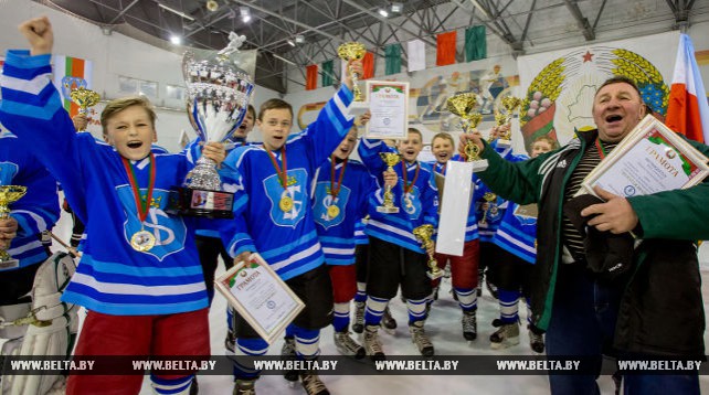 Финальный турнир "Золотой шайбы" в младшей возрастной группе дивизиона Б завершился победой команды "Орлята"