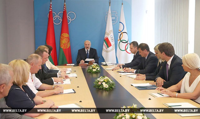 Лукашенко провел совещание о ходе подготовки белорусских спортсменов к Олимпийским играм