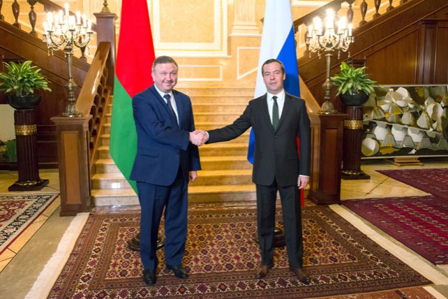 Андрей Кобяков провел переговоры с Дмитрием Медведевым