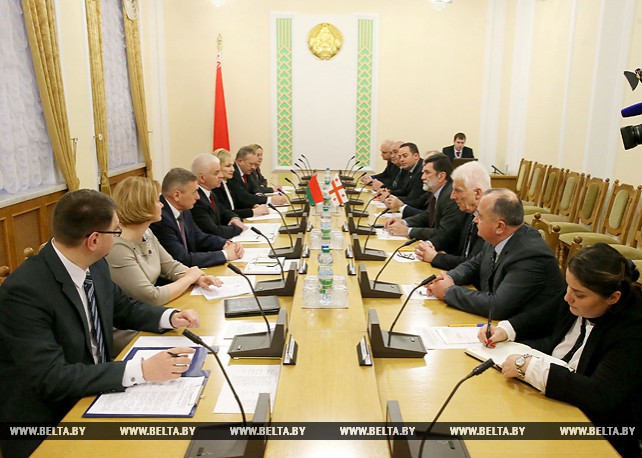 Виктор Гуминский встретился с делегацией грузинских парламентариев