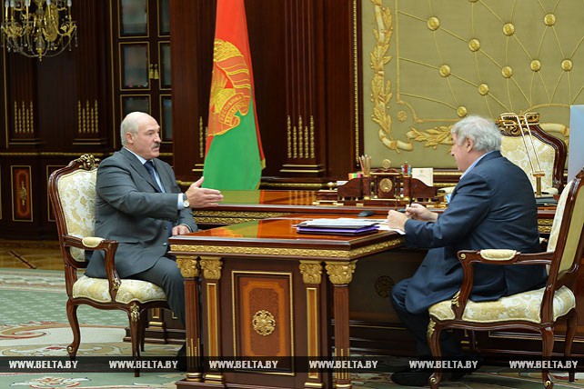 Александр Лукашенко встретился с Михаилом Гуцериевым
