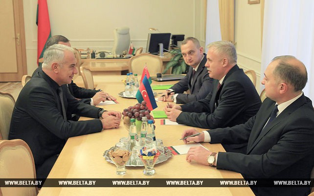 Зась обсудил с помощником Президента Азербайджана сотрудничество в сфере нацбезопасности