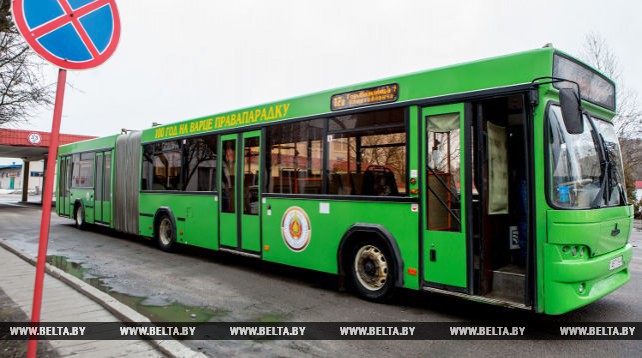 Тематические автобус и троллейбус будут курсировать по Бресту в год 100-летия белорусской милиции