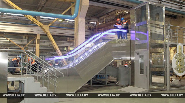 "Могилевлифтмаш" в 2016 году планирует начать серийное производство эскалаторов