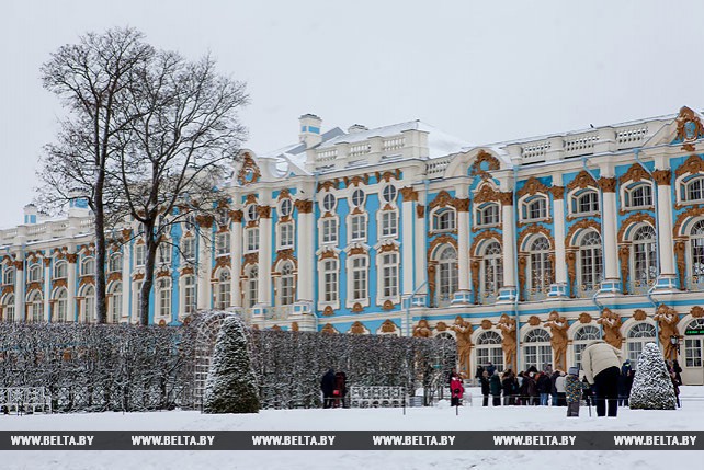 Екатерининский дворец в Царском Селе