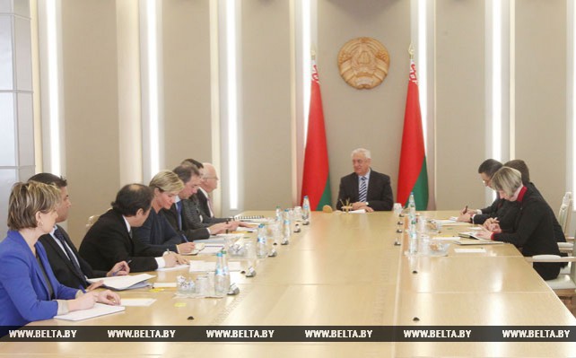 Мясникович встретился с делегацией Всемирного банка