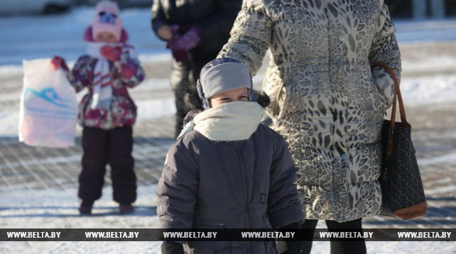 Морозный Минск