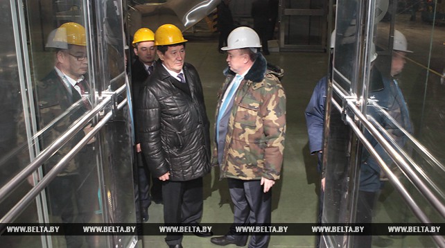 Посол Казахстана посетил ОАО "Могилевлифтмаш"