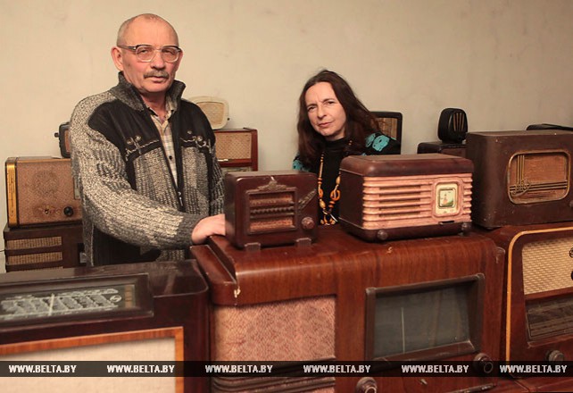 Семья из Белыничей собирает раритетные радиоприемники, магнитофоны и телевизоры