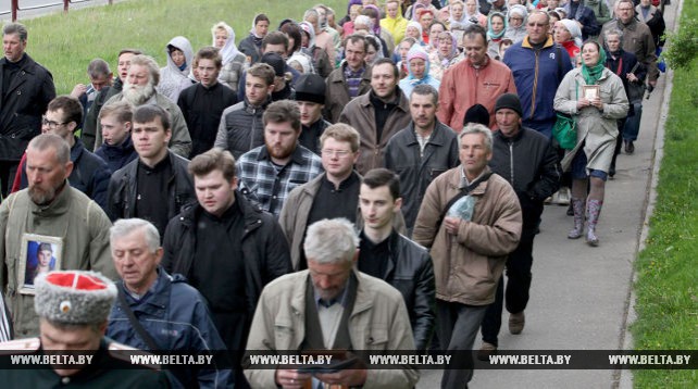 В Витебске прошел крестный ход памяти подвигов новомучеников