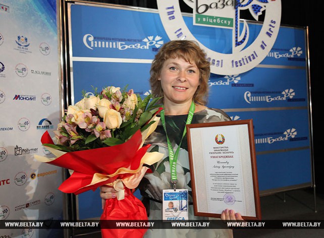 Корреспондент БЕЛТА удостоена почетной грамоты Мининформа за освещение "Славянского базара"