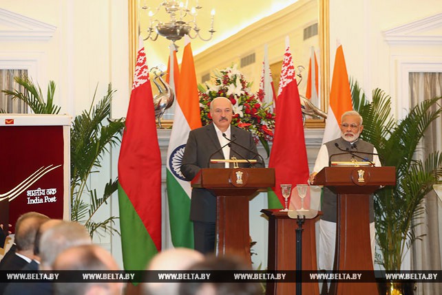 Лукашенко: Беларусь хочет, чтобы Индия стала мощным полюсом в мире
