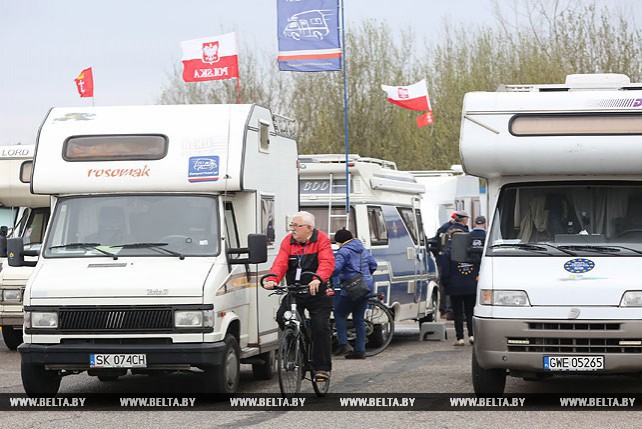 Международный слет караванеров открылся в Минске