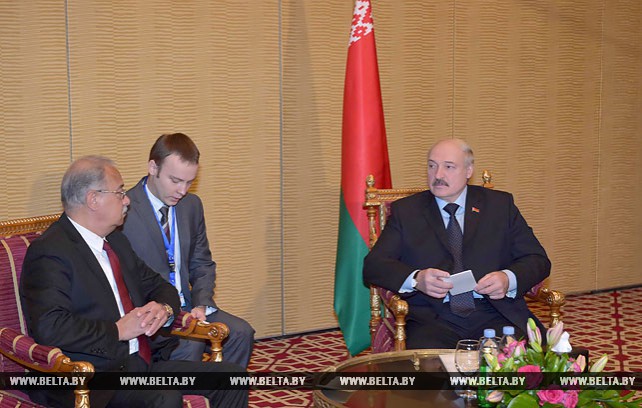 Лукашенко встретился с премьер-министром Египта