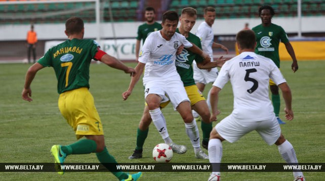 "Неман" и "Ислочь" разошлись миром со счетом 1:1 в матче 17-го тура чемпионата Бкларуси по футболу