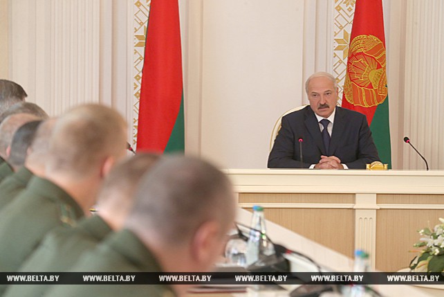 Лукашенко провел совещание по вопросам деятельности органов пограничной службы