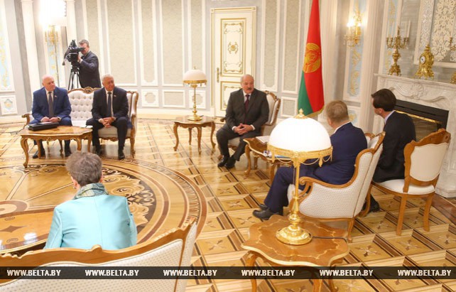 Лукашенко встретился с председателем Комитета регионов Европейского союза Маркку Марккулой