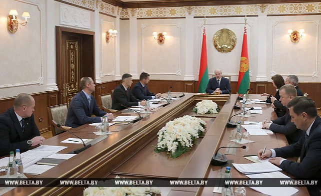 Лукашенко заслушал доклад по вопросам развития хоккея в стране
