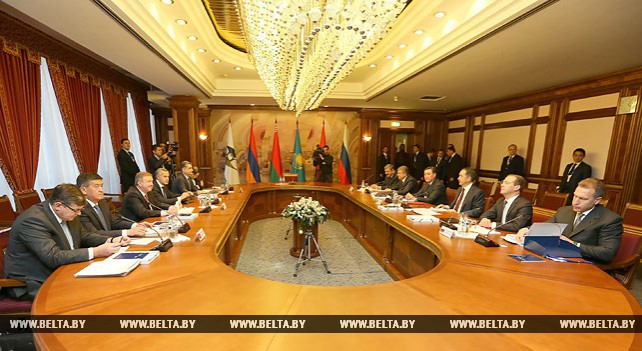 Заседание глав правительств ЕАЭС в узком составе состоялось в Минске